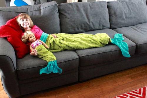 Mermaid Tail Blanket