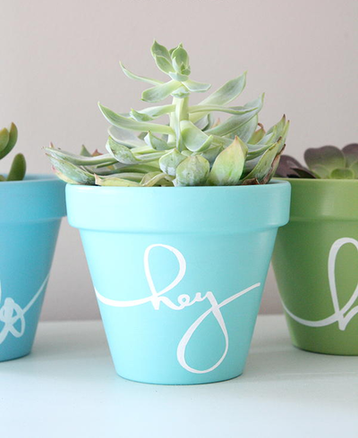 Hello There Flower Pot Crafts