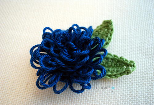 Delicate Crochet Chrysanthemum