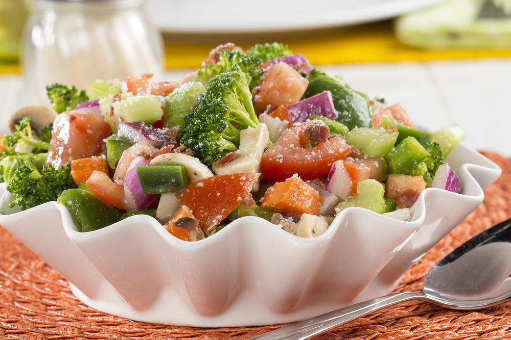 Chopped Veggie Salad-image