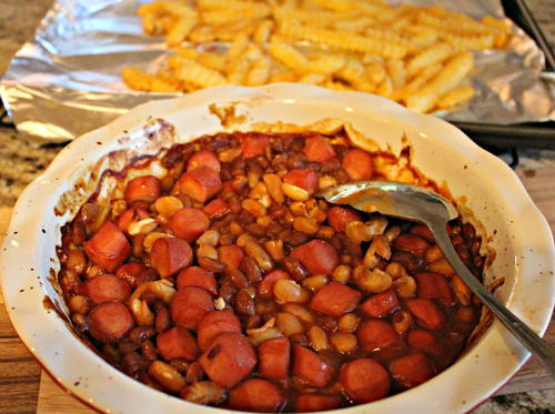 Classic Frank and Bean Casserole