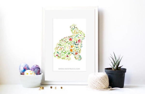 Bunny DIY Wall Art