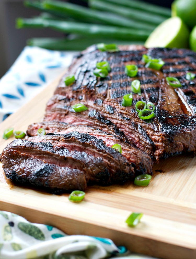 Mom's Classic Marinated Flank Steak | RecipeLion.com