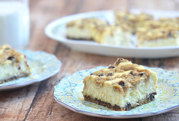 All Time Favorite Chocolate Chip Cookie Cheesecake