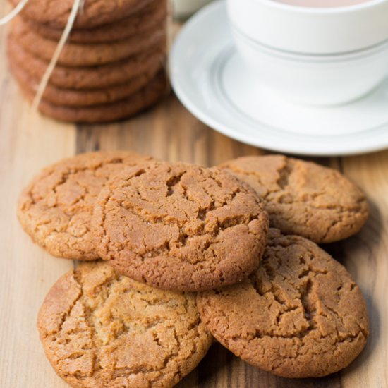 Traditional Ginger Nut Biscuits