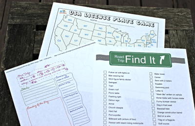 Printable Road Trip Activities | AllFreeKidsCrafts.com Printable Road Trip Activities | AllFreeKidsCrafts.com
