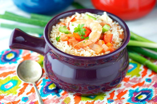 Slow Cooker Chicken and Shrimp Traditional Jambalaya