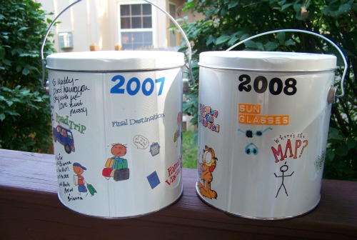 Travel Bucket Kids Craft