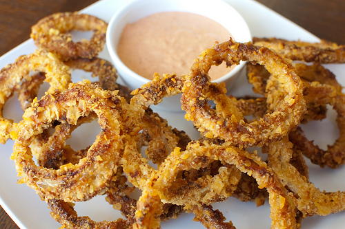 Crispy Oven-Fried Onion Rings