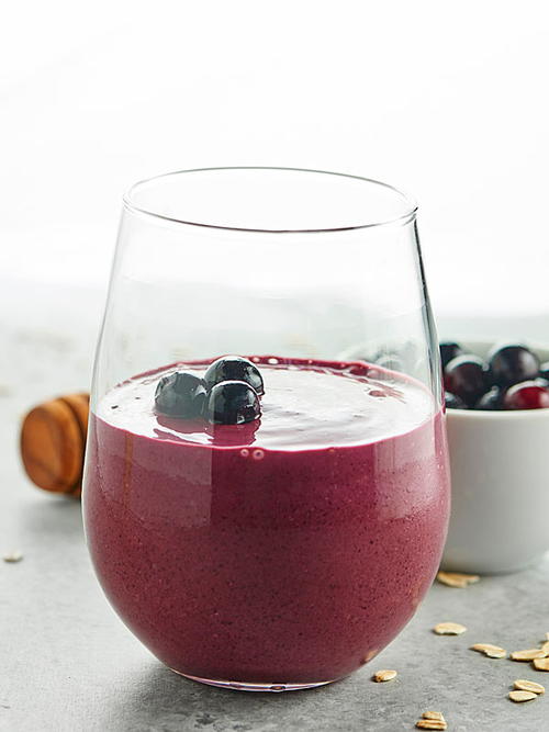 Healthy Blueberry Muffin Smoothie