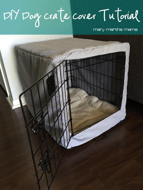 Dog Crate Cover Tutorial