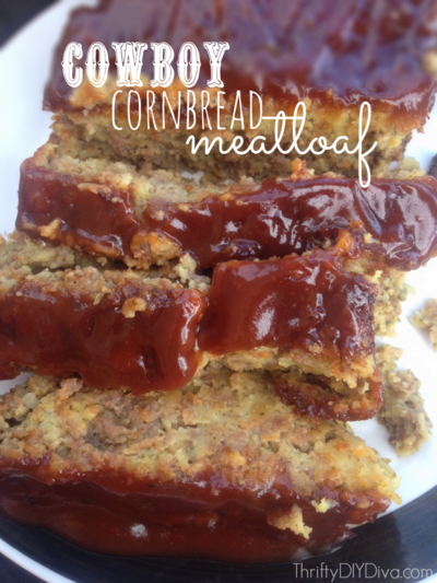 Cowboy Cornbread Meatloaf