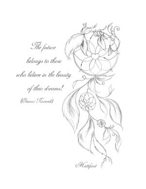 Dreamcatcher Printable Coloring Page Favecrafts Com Dreamcatcher Printable Coloring Page Favecrafts Com