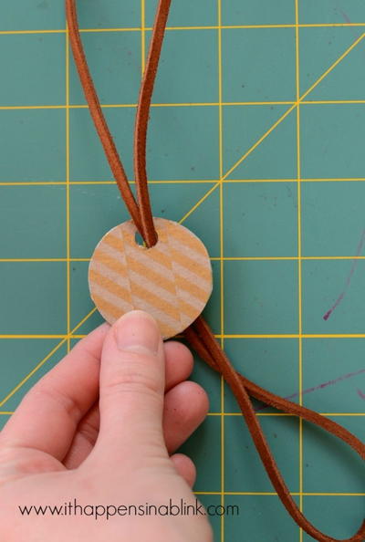 Washi Tape DIY Charm Necklace