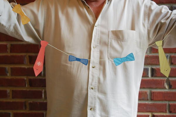 Printable Banner Fathers Day Craft