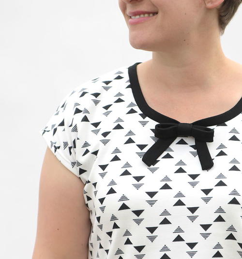 Bow Tie DIY Shirt AllFreeSewing