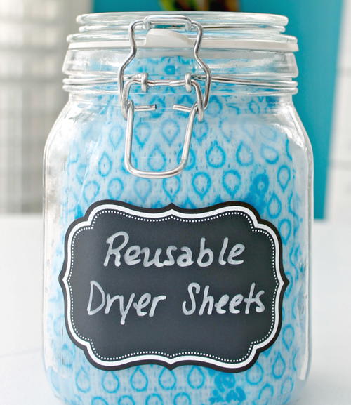 DIY Reusable Dryer Sheets