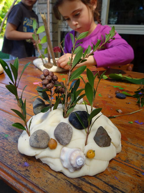 Nature Landscapes Playdough Craft