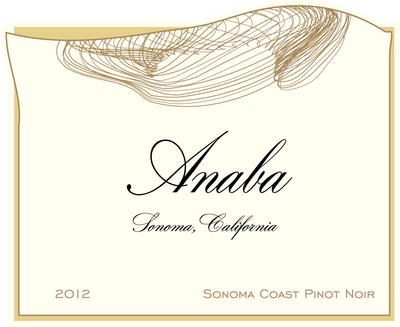 Anaba Sonoma Coast Pinot Noir 2012
