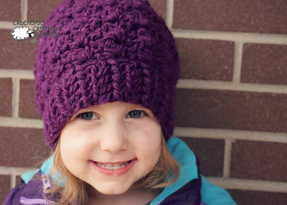 Bennington Hat Crochet Kit — berry meadow