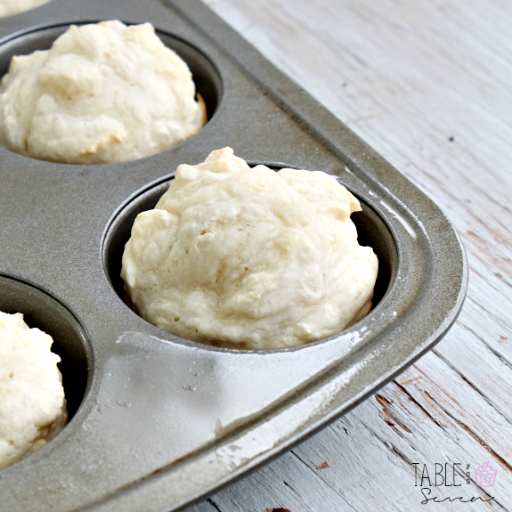 Three Ingredient Dinner Rolls