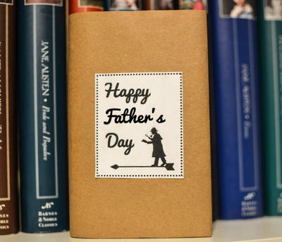 Father's Day Book Cover Craft