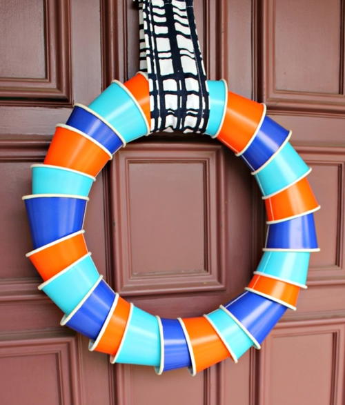 Super Easy Summer Wreath