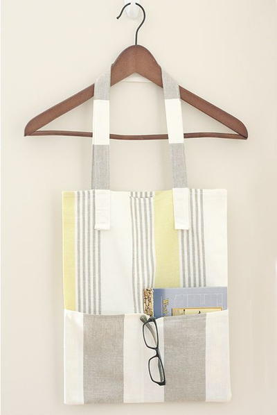 Tea Towel DIY Tote Bag