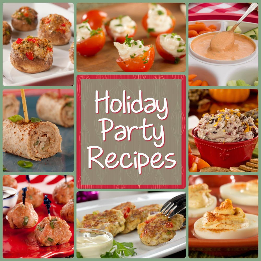 Jolly Christmas Party Recipes: 12 Holiday Party Recipes ...