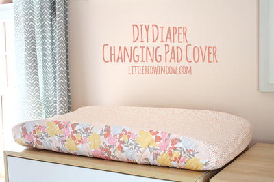 DIY Diaper Changing Pad Cover