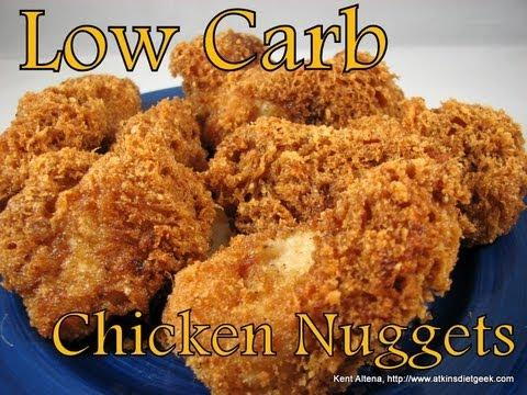 Low Carb Chicken Nuggets | FaveHealthyRecipes.com
