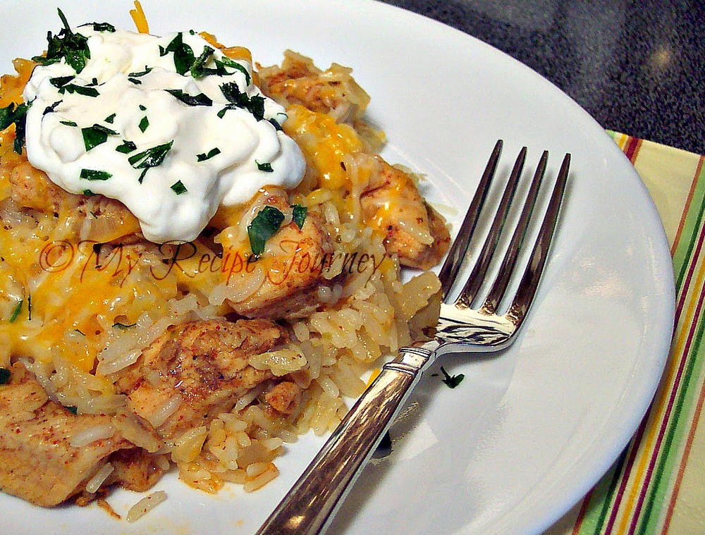 One Pot Mexican Chicken and Rice
