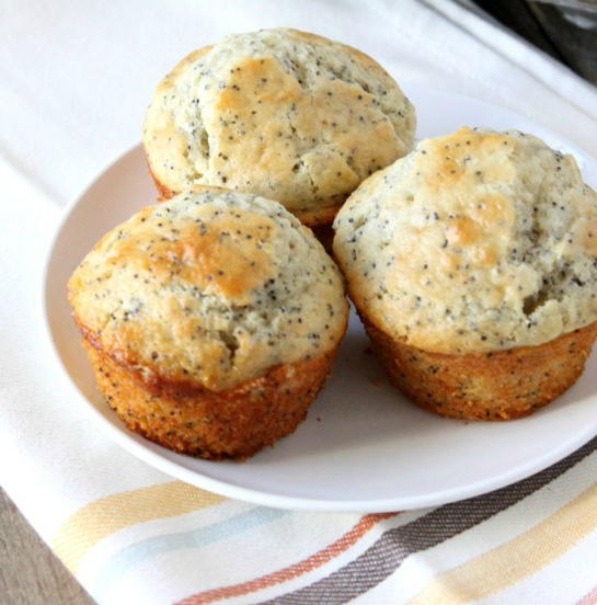 Easy Lemon Poppy Seed Muffins