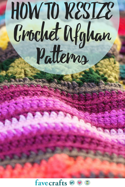 How to Resize Crochet Afghan Patterns