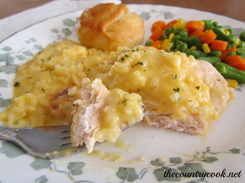 Comforting Cheesy Chicken and Rice