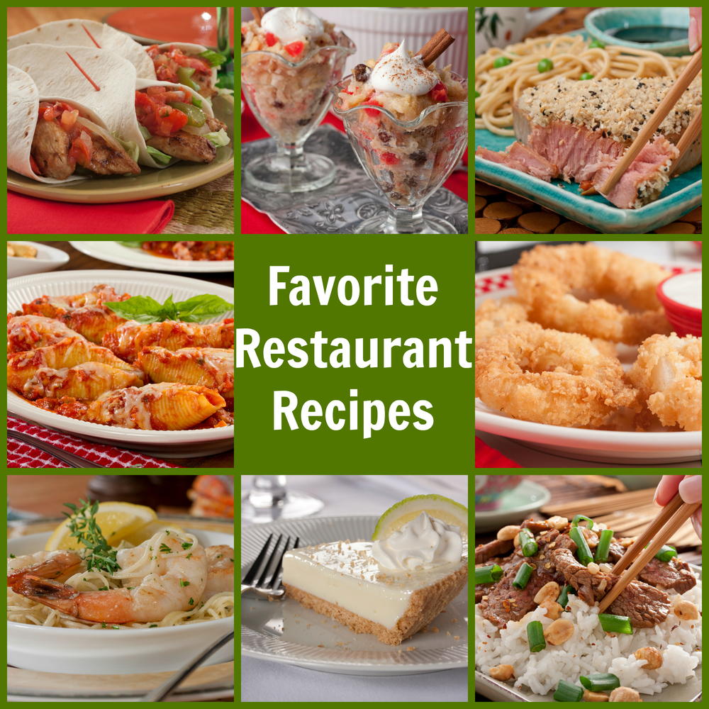 Top 10 Favorite Restaurant Recipes | MrFood.com