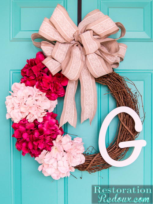 10 Minute Spring DIY Wreath