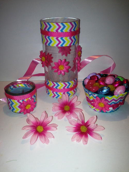 DIY Duct Tape Craft for Easter