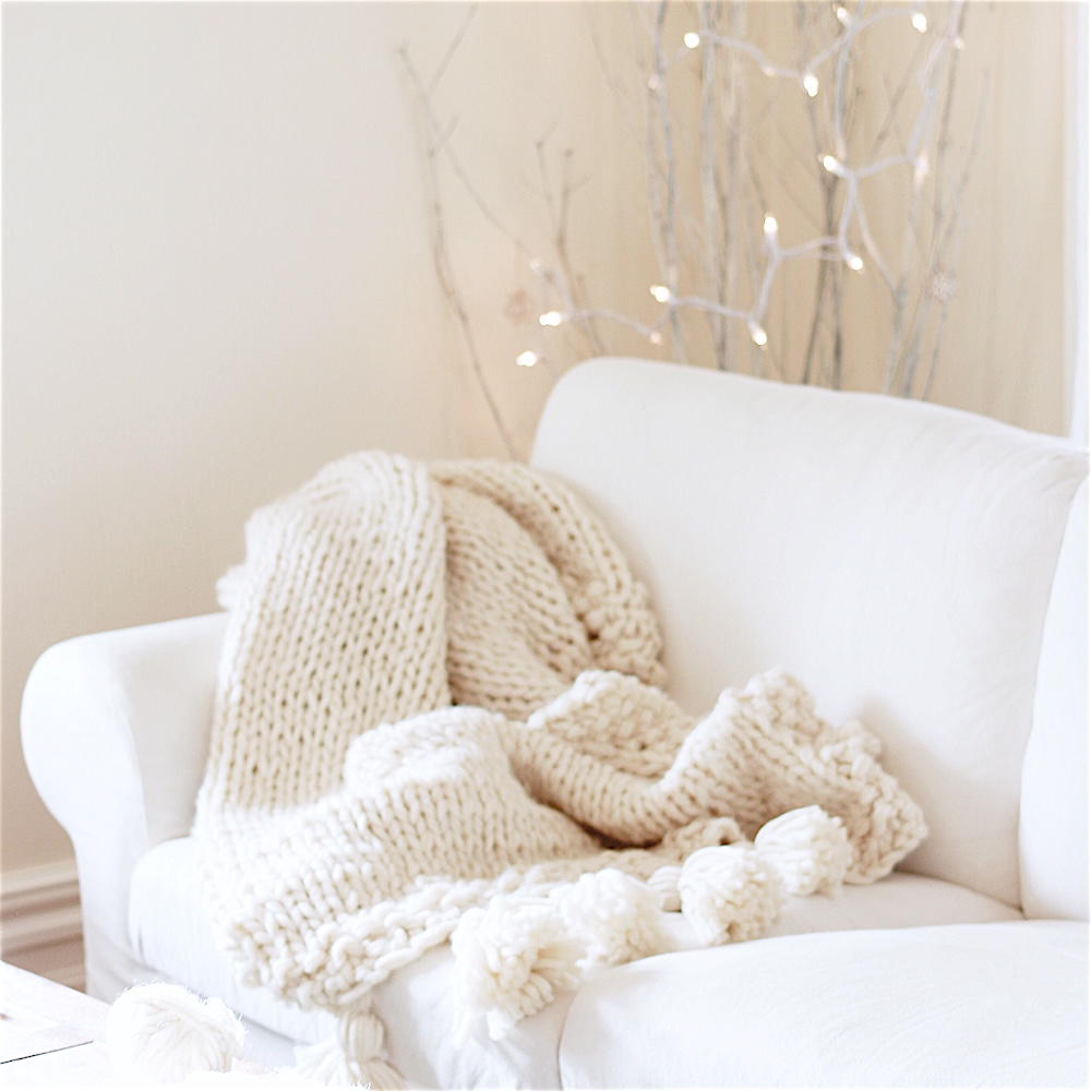 crochet chunky free blanket baby pattern Chunky Wool Blanket AllFreeKnitting.com crochet chunky free blanket baby pattern Chunky Wool Blanket AllFreeKnitting.com