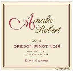 Amalie Robert Dijon Clones Pinot Noir 2012