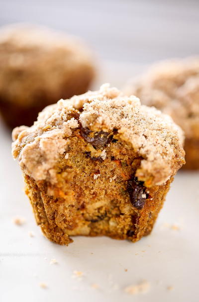 Morning Glory Cinnamon Muffins