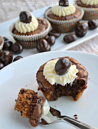 Chocolate Chip Brownie Cups