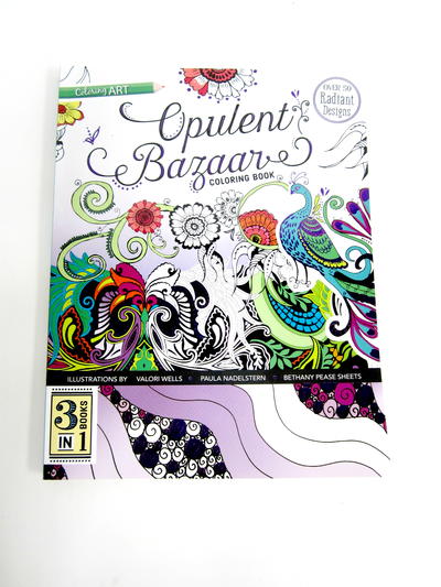 Opulent Bazaar Adult Coloring Book Review