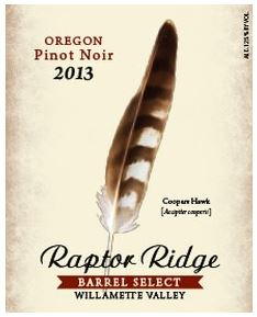 Raptor Ridge Barrel Select Pinot Noir 2013
