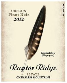 Raptor Ridge Estate Pinot Noir 2012