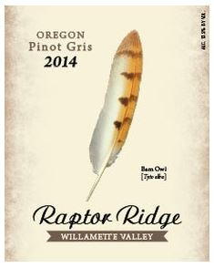 Raptor Ridge Pinot Gris 2014