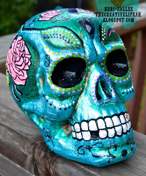 Rose Sugar Skull