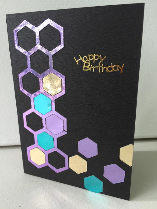 Mix n Match Foil Greeting Card