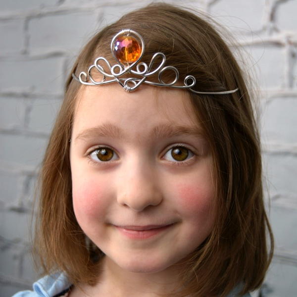 Wire-Wrapped Princess Tiara