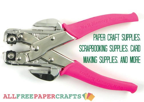 Paper Craft Supplies: Scrapbooking Supplies, Card Making Supplies, and More